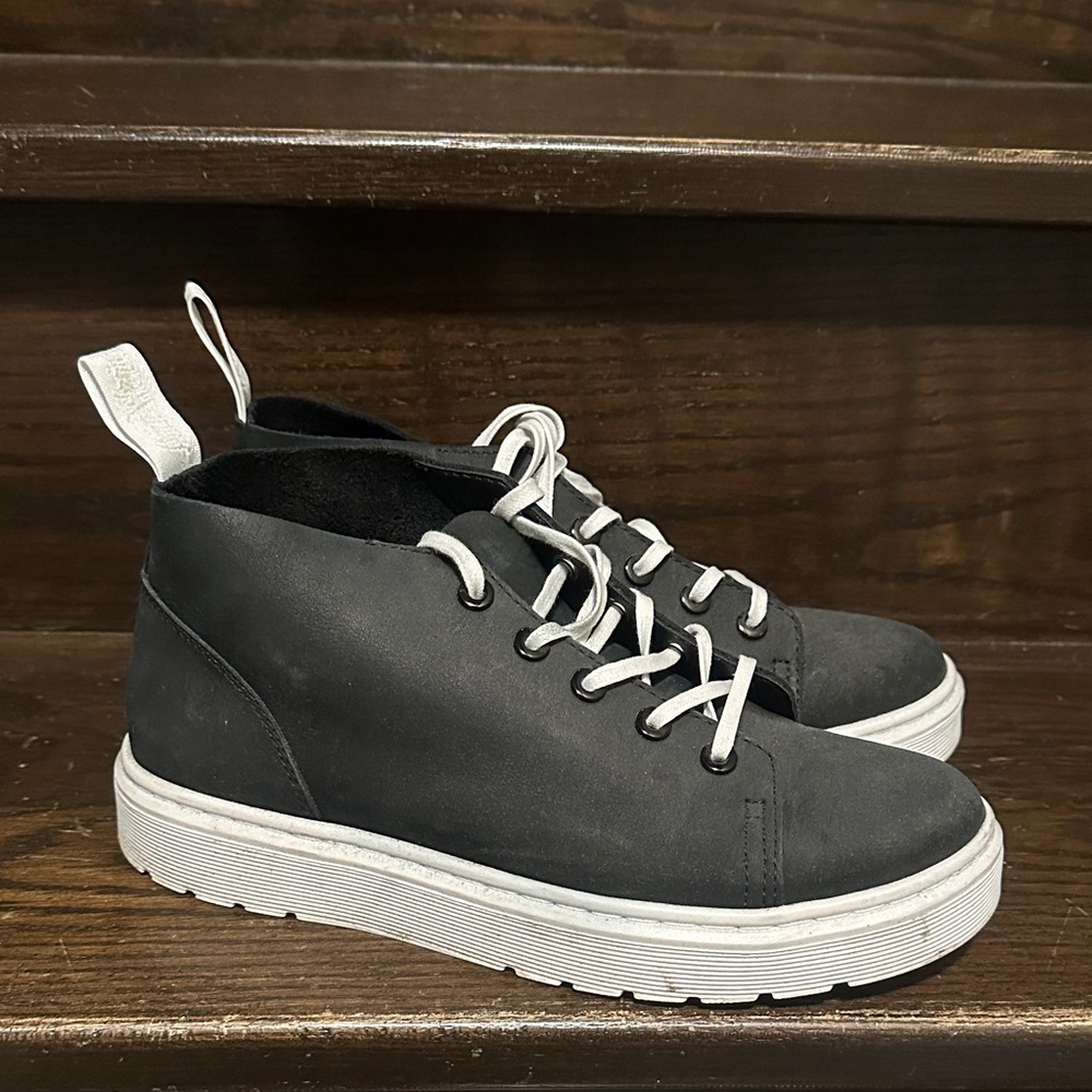Dr. Martens Black and White Shoes